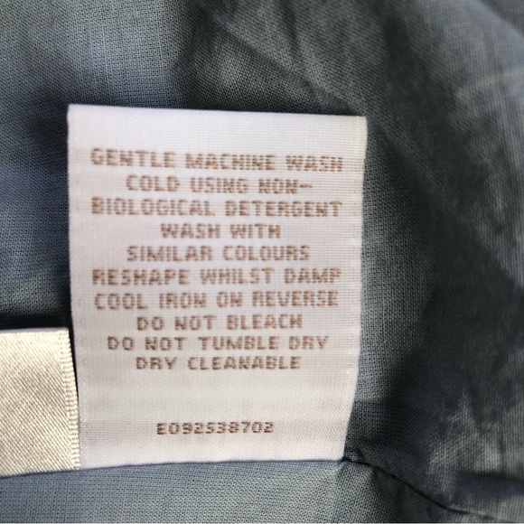 🌿 DAVID LAWRENCE 🌿women’s multicoloured floral midi dress puff sleeves size 10 - Picture 11 of 12